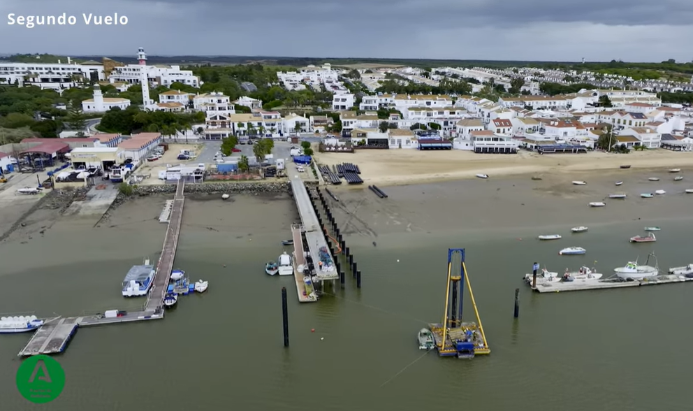 El Puerto de El Rompido se moderniza con éxito!